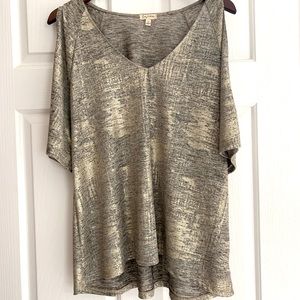 Gold Shimmery Top